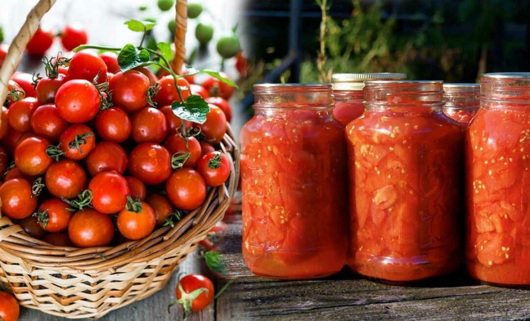 Kuinka valita tomaatit? Kuinka valita Menemenlik-tomaatteja? 6 vinkkiä säilötyille tomaateille
