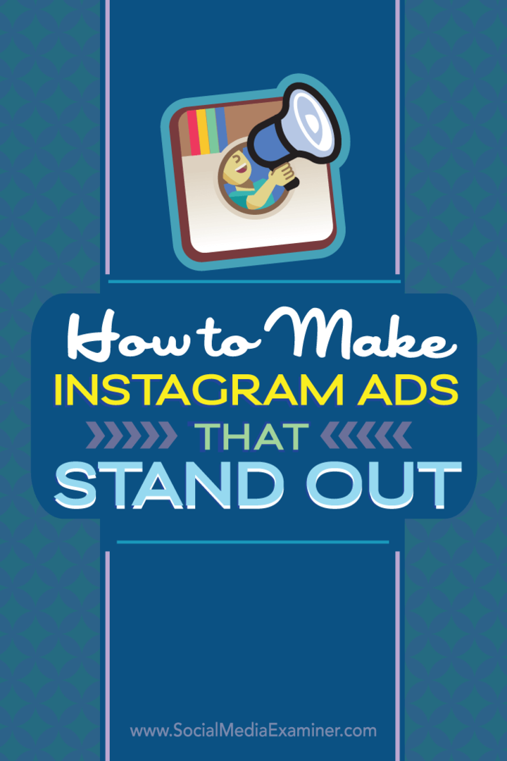 ominaisuuksia mainoksille Instagramissa