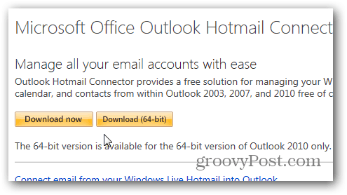 Outlook.com Outlook Hotmail -liitin - Lataa