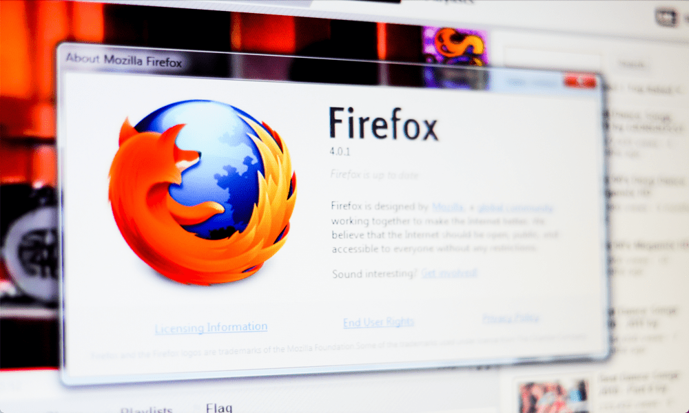 Firefoxin korjaaminen on jo käynnissä -virhe