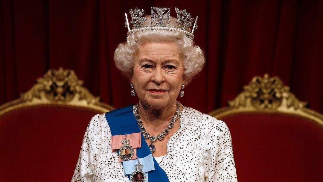 Englannin kuningatar II. Elizabeth