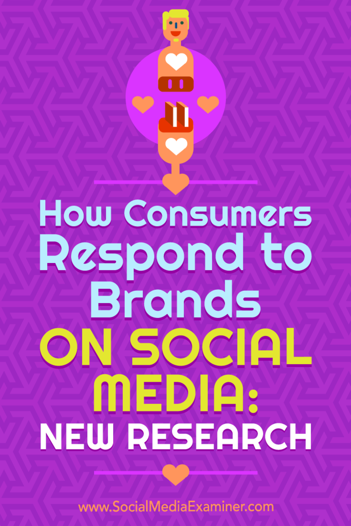 Kuinka kuluttajat reagoivat sosiaalisen median tuotemerkkeihin: Michelle Krasniakin uusi tutkimus sosiaalisen median tutkijasta.