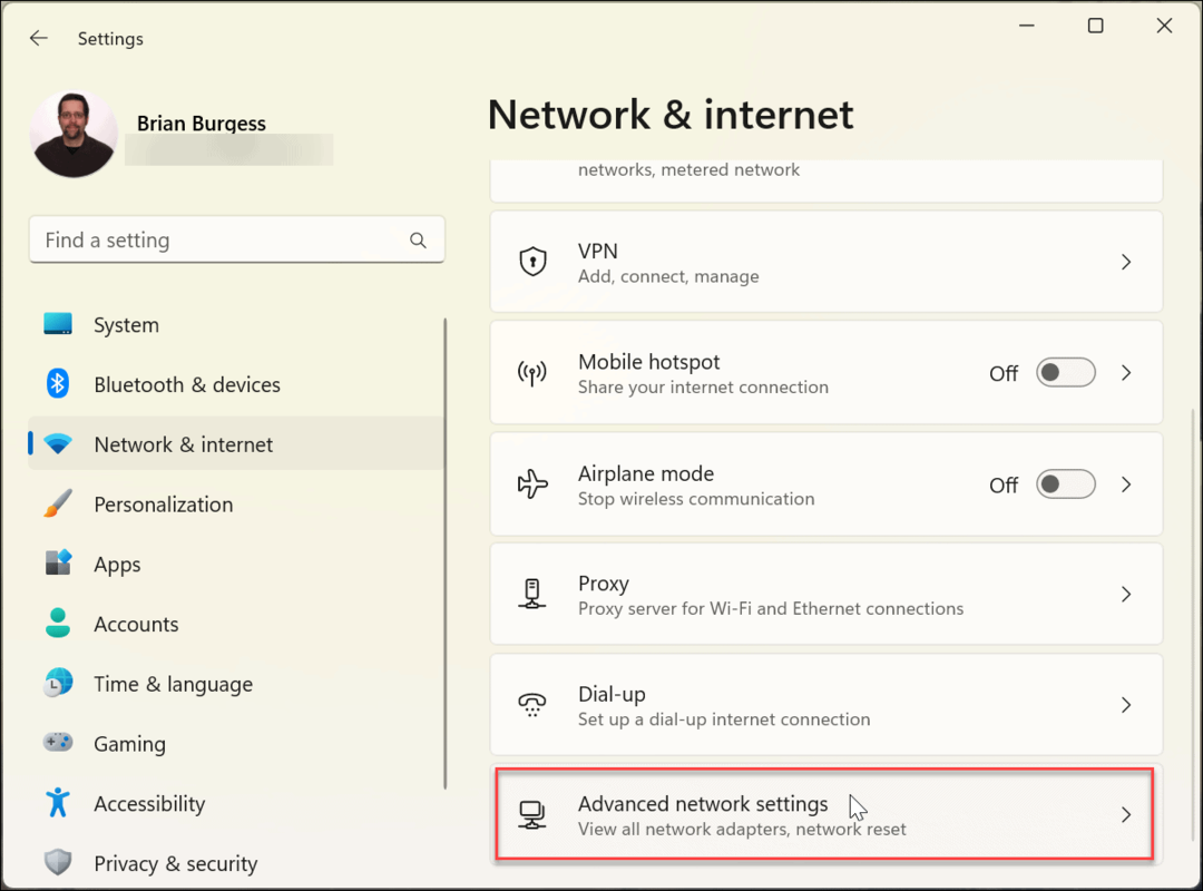 Etsi reitittimen IP-osoite Windows 11:ssä