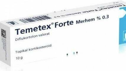 Mikä on Temetex-voide, mitkä ovat sen sivuvaikutukset? Temetex-voiteen käyttö!