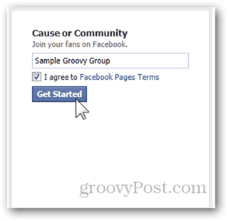 facebook-sivu luo facebook-sivun nimi aloita