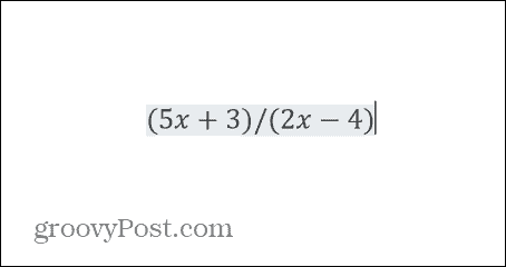 powerpointin algebrallinen murtoluku