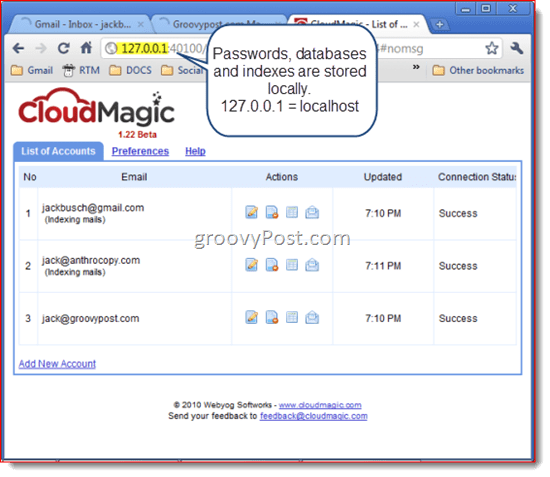 CloudMagic: Instant Gmail -haku