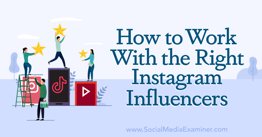 Kuinka työskennellä oikeiden Instagram-vaikuttajat-sosiaalisen median tutkijan kanssa
