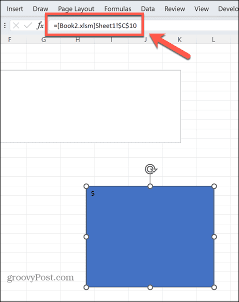 excel-muotoinen ulkoinen linkki