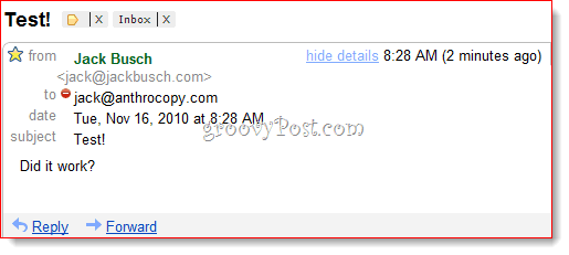 BCC-Gmail-viestien suodattaminen