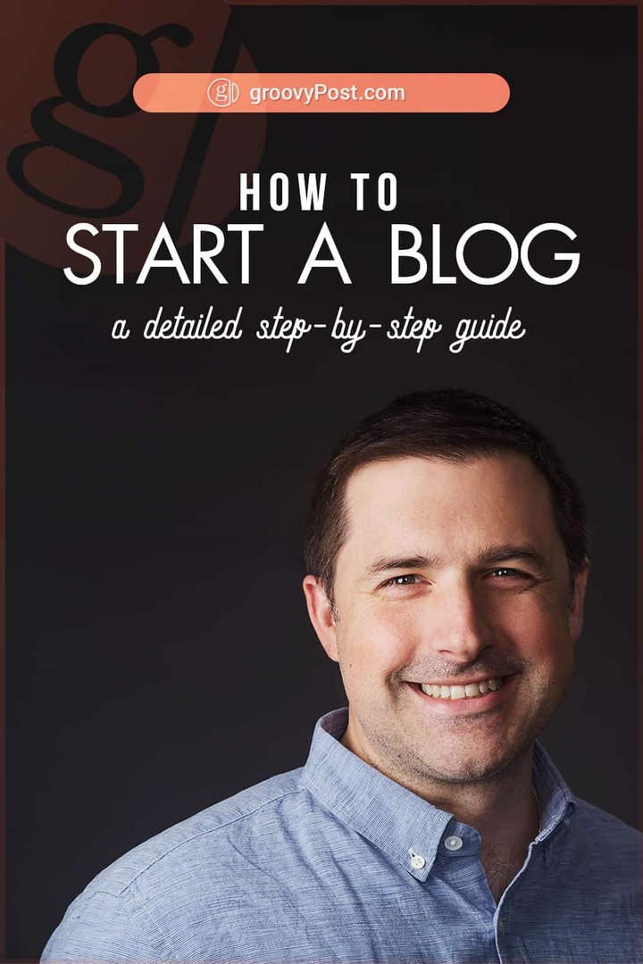 Haluat aloittaa blogin