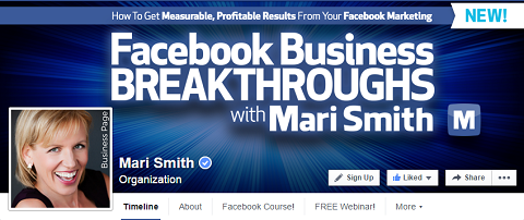 Mari Smithin Facebook-kansisivu