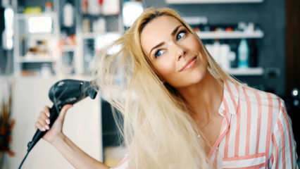 Mitä tehdään estämään hiustenkuivaaja pilaamasta?