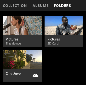 valokuvat app Windows 10 mobile
