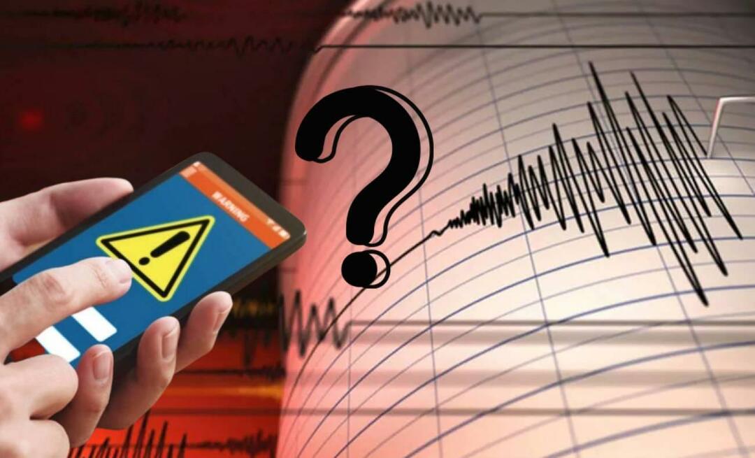 Kuinka ottaa maanjäristysvaroitusjärjestelmä käyttöön? Kuinka ottaa IOS-maanjäristysvaroitus käyttöön? Android maanjäristyshälytys