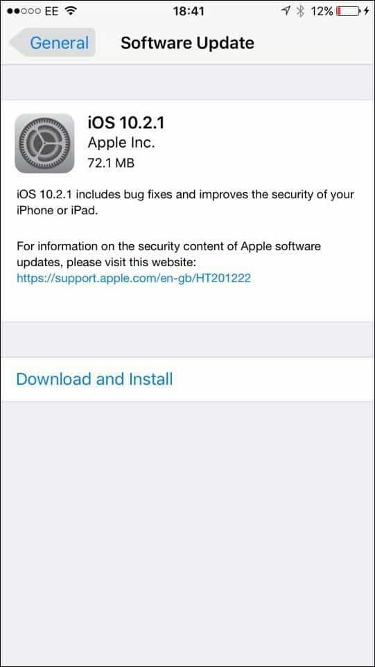 Apple iOS 10.2.1 - Pitäisikö sinun päivittää ja mikä on mukana?