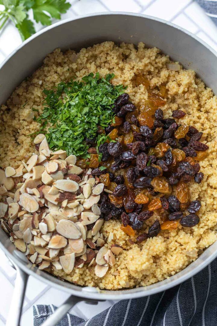 Kuinka tehdä marokkolainen couscous