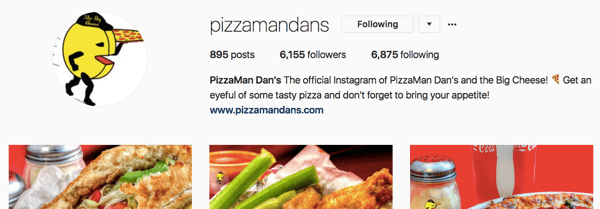 Pizzamandans-instagram-tili on kasvanut johdonmukaisella vaivalla ajan myötä.
