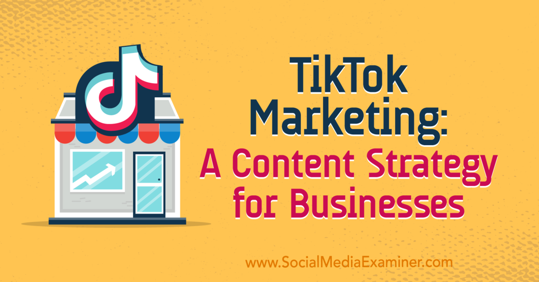 TikTok Marketing: Sisältöstrategia yrityksille, kirjoittanut Keenya Kelly sosiaalisen median tutkijasta.