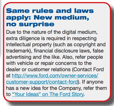 Ford Motor Company pyytää työntekijöitä auttamaan asiakkaita verkossa tarjoamalla yksilöllisen URL-osoitteen, joka ohjaa asiakkaat asianmukaiseen resurssiin tai yhteyshenkilöön heidän ongelmalleen.