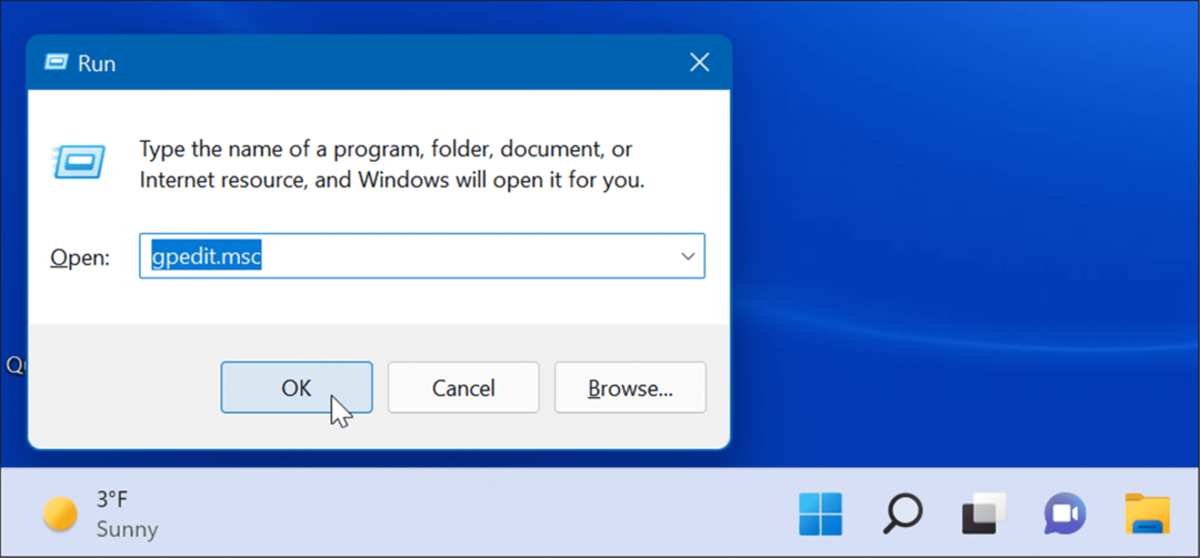 poista sää-widget Windows 11:stä
