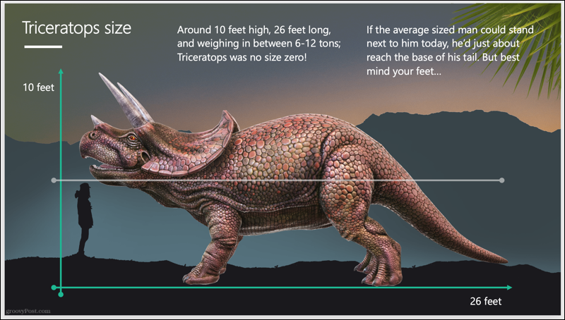 Triceratops-diaesitys