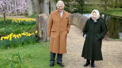 Prinssi Harry hylätyssä talossa kuningatar II. Elizabeth ja prinssi Charles lähettivät