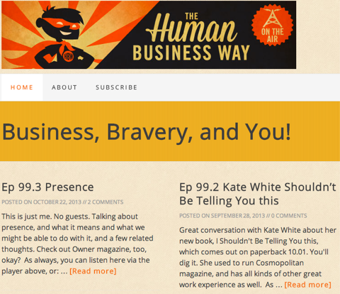 hbw podcast -ohjelma