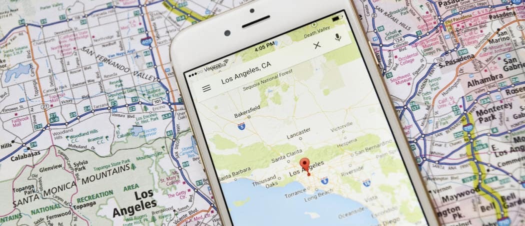 Kuinka tehdä Google Mapsista oletusarvo iPhonessa