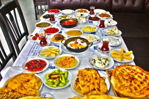 Van aamiaispöytä, Aksaray