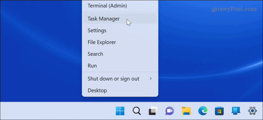 Pakota sulkemaan reagoimattomat sovellukset Windows 11:ssä