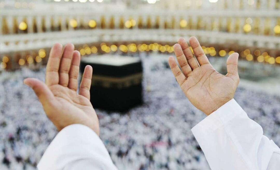 Onko islamilaisissa lähteissä pyöreä rukous?