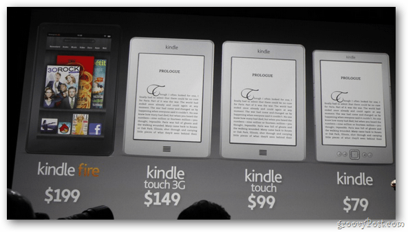 Amazon: Ilmoittaa kolme uutta Kindle-lukijaa uudella 199 dollarin Kindle Fire -väritabletilla BREAKING