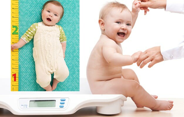 Kuinka mitata vauvojen pituutta ja painoa