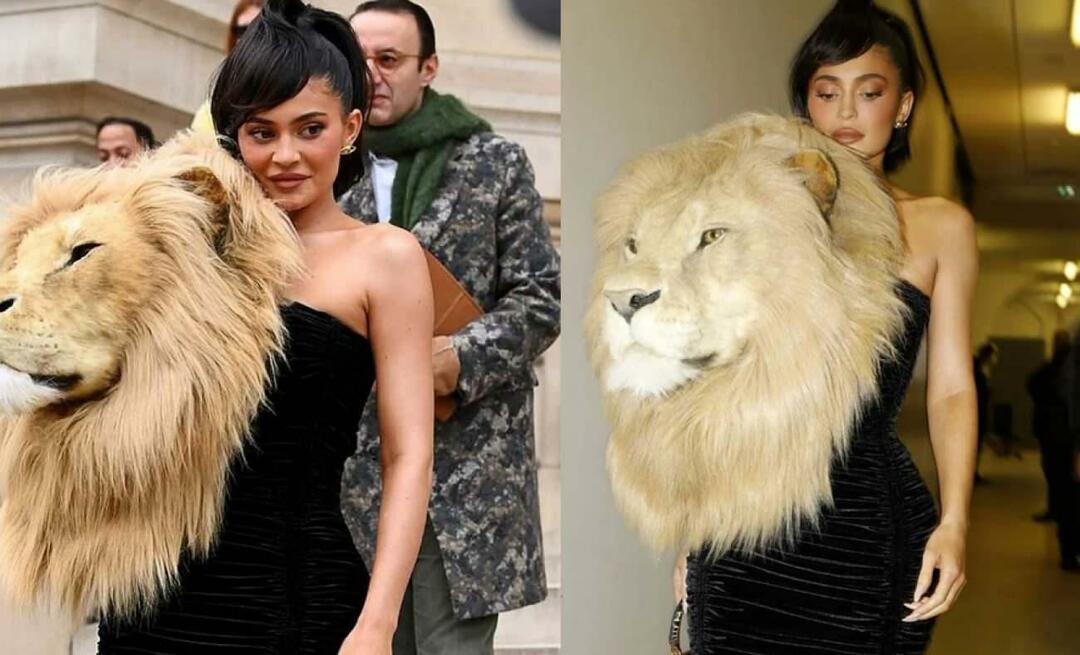 Kylie Jennerin leijonanpäämekko jätti suut auki! Ne, jotka sen näkivät, luulivat sen olevan totta