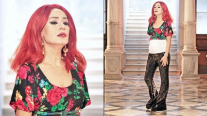 Yıldız Tilbe herätti huomiota punaisella peruukillaan, joka muistutti Aysel Gürelia!