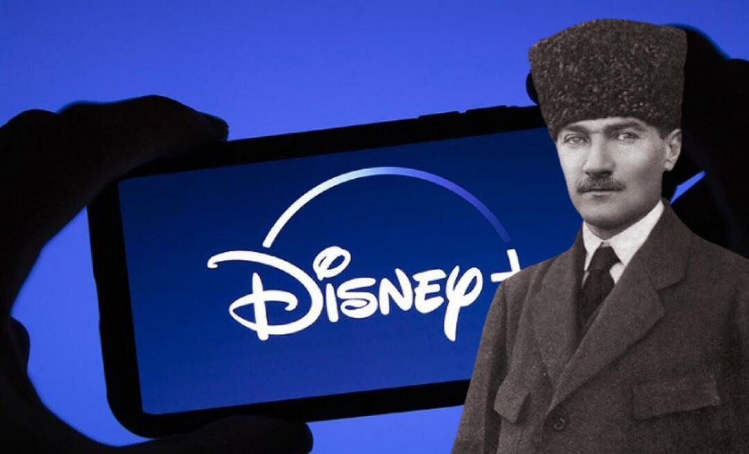 Kuinka peruuttaa Disney Plus -tilaus? Disney Plus, joka peruutti Atatürk-sarjan...