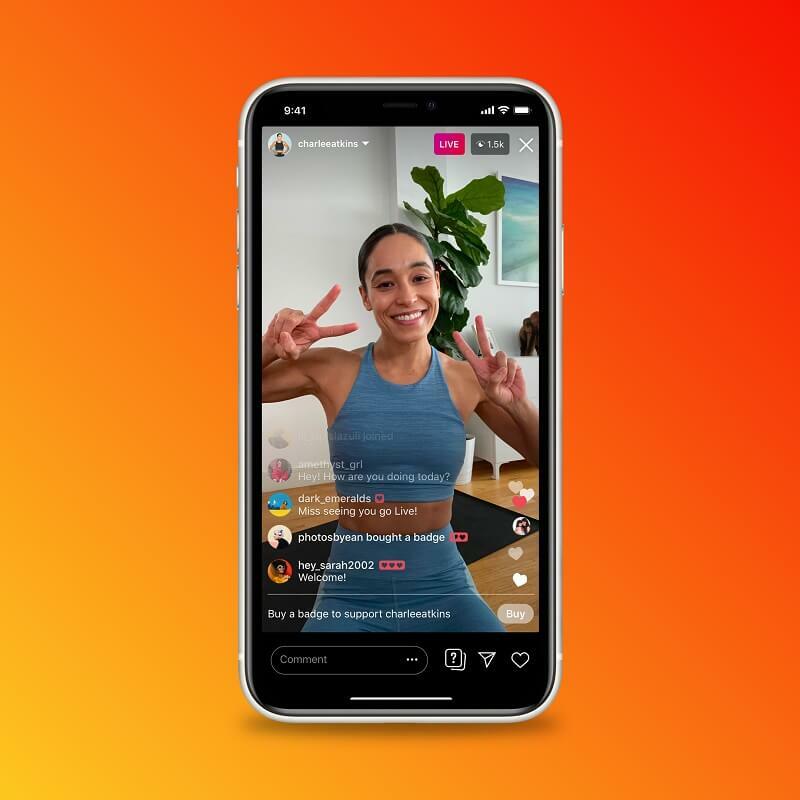 Instagram tukee entistä enemmän sisällöntuottajia ottamalla käyttöön tunnuksia live-videoissa, IGTV-mainoksissa ja päivittämällä ostoksia.