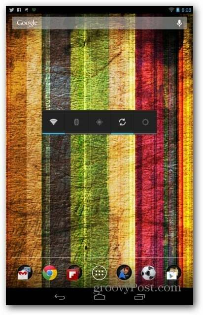Nexus 7 -tehonhallinta-widget