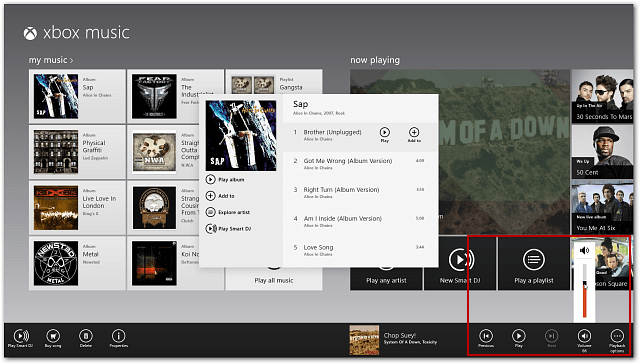 Xbox-musiikkipäivitys