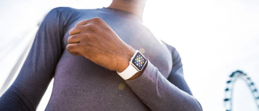 Apple Watchin avulla seurata ja saavuttaa terveystavoitteitasi
