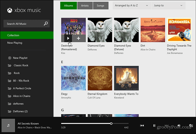 Xbox-musiikin verkkoliitäntä
