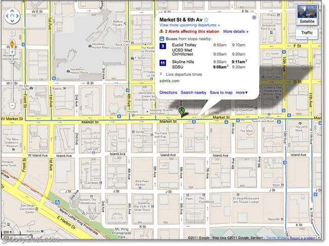 Google Live Transit -päivityksien avulla voit tarkistaa, oletko unohtanut linja-autoa
