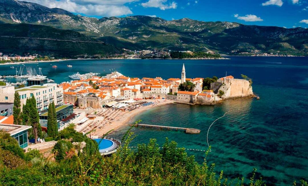 Missä Montenegro on? Mitä paikkoja kannattaa vierailla Montenegrossa? Vaatiiko Montenegro viisumin?