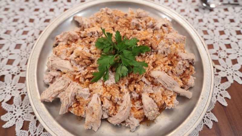 Kuinka tehdä helpoin tšerkessin kana? Alkuperäinen Circassian-kanan resepti