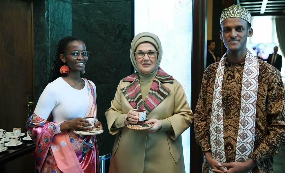 Emine Erdoğan tuli yhdessä African House Associationin kanssa! Afrikan maat ojentaa auttavan kätensä...