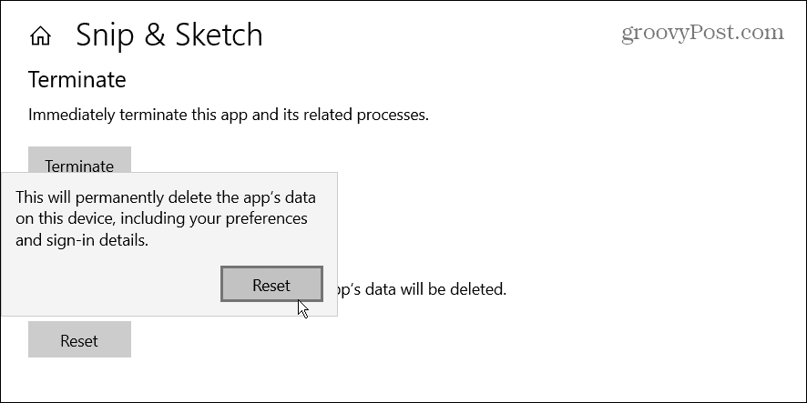 Korjaa Snip ja Sketch, jotka eivät toimi Windowsissa
