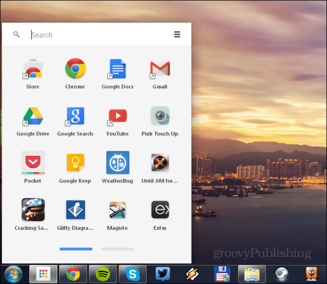 Google suuntaa Desktop Chrome -sovellusten käynnistysohjelmaa
