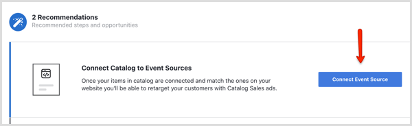 Facebook Connect -tapahtuman lähde -painike