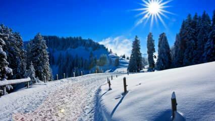 Kauneimmat hiihtokeskukset ja hotellit mennä talvella